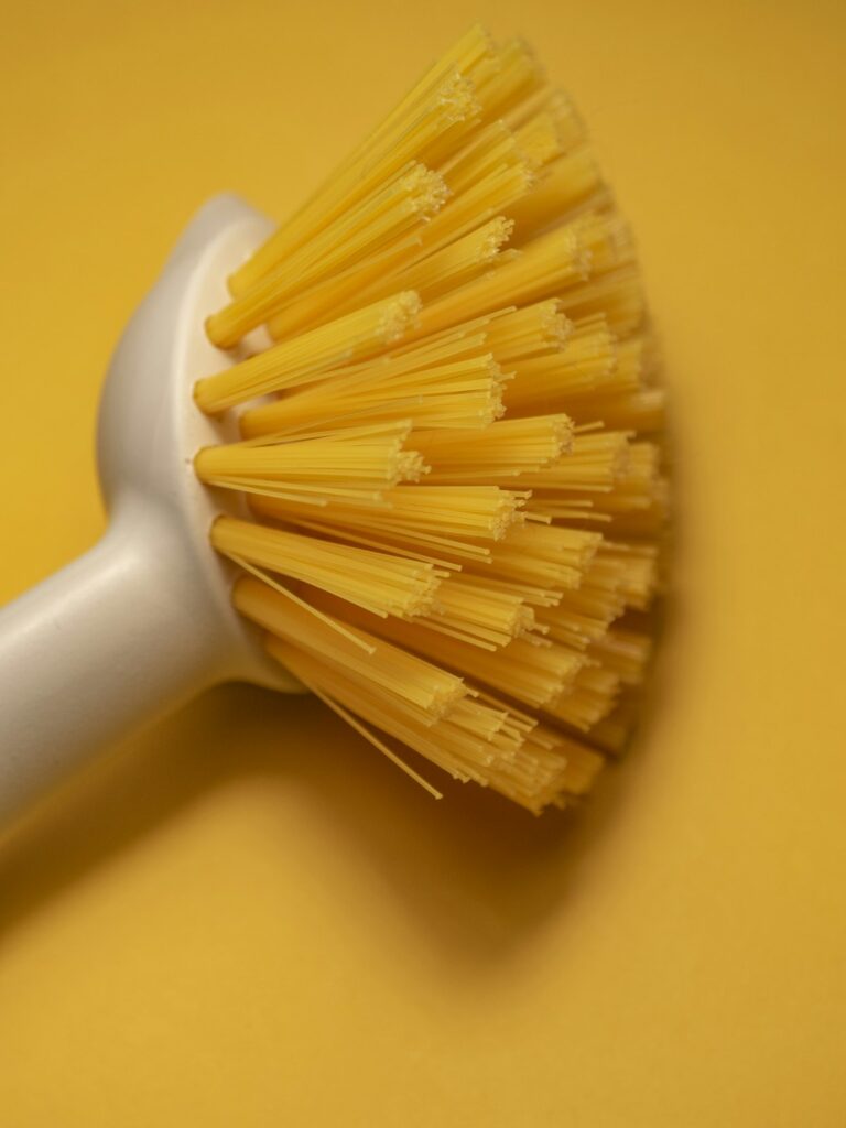 Yellow scrub brush