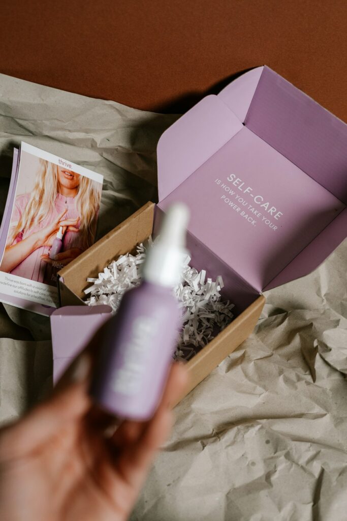 Person holding a gift box